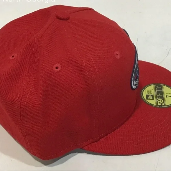 New Era Fitted Hat Corpus Christi Hooks MiLB Cap Texas fish hook size 7 1/2 New - Picture 5 of 6